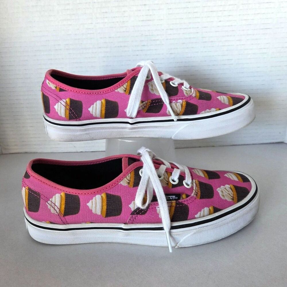 Vans Authentic Late Night Cupcake🧁Pink Rare Sneakers W7.5/M6 Dopamine Dressing